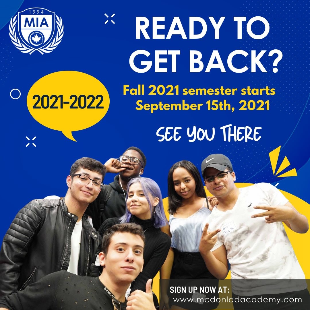 CAESAR ACADEMY is happy to announce that students will be welcomed back on campus for this upcoming school year starting September 2021. We have developed a plan for learning for September 2021 that will give students flexibility, options and the confidence to study safely at CAESAR. Are you ready to get back? Check our website for more information on our Back to school plan for 2021-2022 school year.