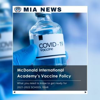 This year, we put in place our Vaccine Policy to help facilitate a healthy and safe environment for all students and staff. Check our Vaccine Policy to see what you need before starting school this semester! Visit our website for more information on how to get your vaccine or simply contact the school for support!